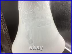 HETTIER VINCENT? ART DECO Lampe double MULLER FRERES 1925/30