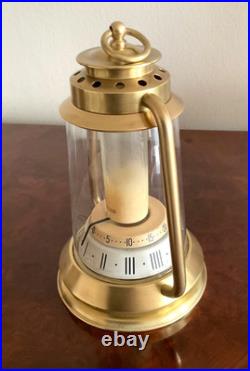 Jaeger Lecoultre 8 Days Lantern Clock Pendule De Table Lampe A Petrole