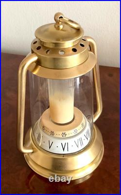 Jaeger Lecoultre 8 Days Lantern Clock Pendule De Table Lampe A Petrole