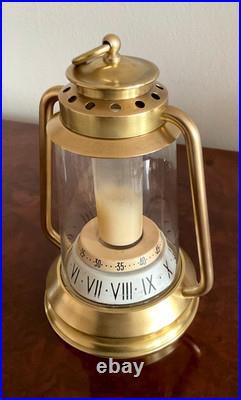 Jaeger Lecoultre 8 Days Lantern Clock Pendule De Table Lampe A Petrole