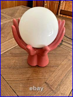 Jolie lampe ART DECO en forme de mains