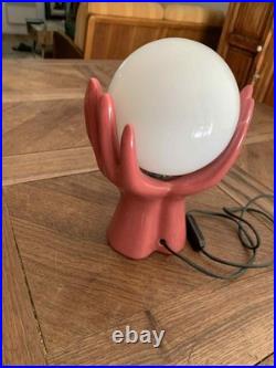 Jolie lampe ART DECO en forme de mains
