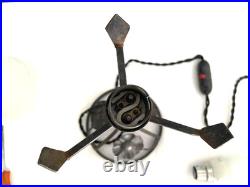 Jolie lampe ART DECO fer forgé