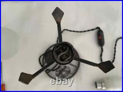 Jolie lampe ART DECO fer forgé