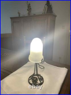 Jolie lampe ART DECO fer forgé