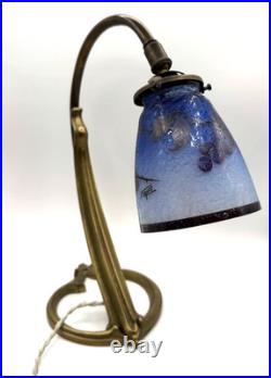 Jules FRANCO (NANCÉA) Lampe art nouveau art déco -daum-muller-gallé-schneider