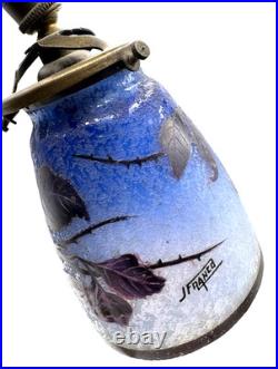 Jules FRANCO (NANCÉA) Lampe art nouveau art déco -daum-muller-gallé-schneider
