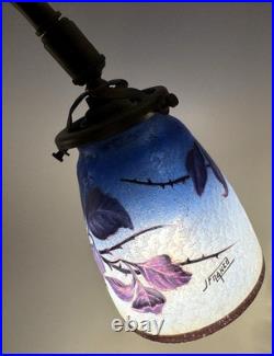 Jules FRANCO (NANCÉA) Lampe art nouveau art déco -daum-muller-gallé-schneider