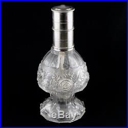 LAMPE BERGER PARIS Ancienne, Verre Moulé ART DECO, 1930 Glass Design/baccarat