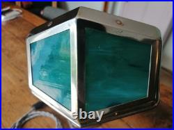 LAMPE PIROUETT CHROME ET VERRE ART DECO antique lamp pirouett