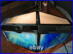 LAMPE PIROUETT CHROME ET VERRE ART DECO antique lamp pirouett
