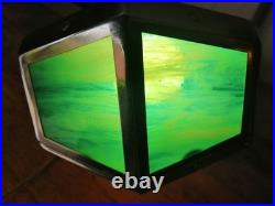 LAMPE PIROUETT CHROME ET VERRE ART DECO antique lamp pirouett