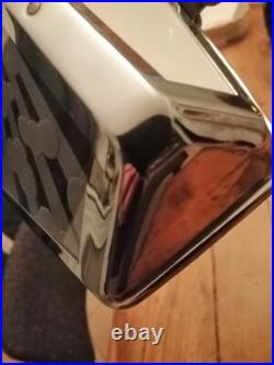 LAMPE PIROUETT modèle salon CHROME ET VERRE ART DECO