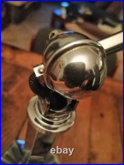 LAMPE PIROUETT modèle salon CHROME ET VERRE ART DECO