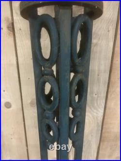 Lampadaire Art Deco Design Moderniste 1940 Pied de Lampe Ferronnerie Ancienne