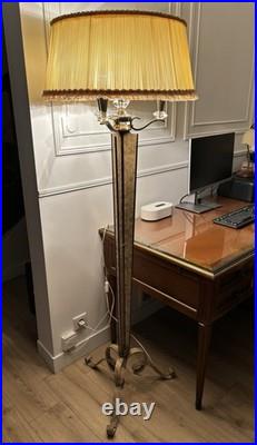 Lampadaire Art déco attribué Genet & Michon vers 1940