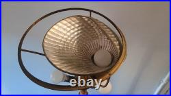 Lampadaire Lampe de table signé maison Malabert 1930 Art Déco DLG bagues Quinet