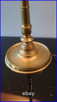 Lampadaire Lampe de table signé maison Malabert 1930 Art Déco DLG bagues Quinet