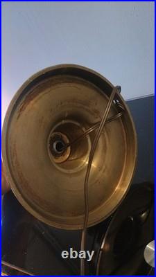 Lampadaire Lampe de table signé maison Malabert 1930 Art Déco DLG bagues Quinet