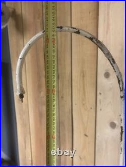 Lampadaire Pied de Lampe Art Deco Design Moderniste Ancien Fer Forgé Vintage