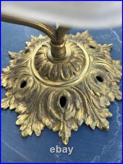 Lampe ART DECO PIED BRONZE LAMPE de chevet / de bureau