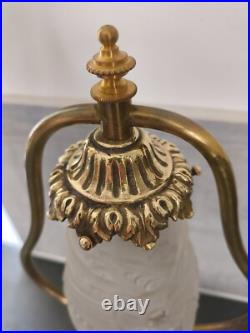 Lampe ART DECO PIED BRONZE LAMPE de chevet / de bureau