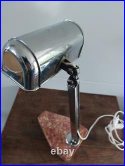 Lampe ART DECO dit Pirouette / 1930 articulée et télescopique