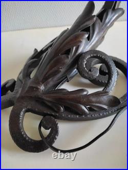 Lampe ART NOUVEAU / DECO fer forgé