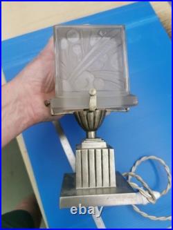 Lampe A. BOYREAU, Art Déco, Années 30. EB 015-G