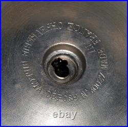 Lampe A Pétrole Moderne Tito Landi Titus Rare Pied Fleuri Art Deco Dilecta