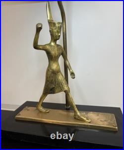 Lampe Ancienne Égypte 1940 Art Déco Neo Classique