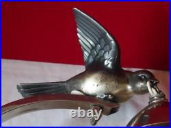 Lampe Ancienne Periode Art Deco /oiseau