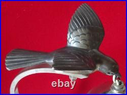 Lampe Ancienne Periode Art Deco /oiseau