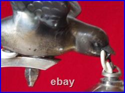 Lampe Ancienne Periode Art Deco /oiseau