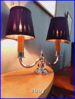 Lampe Art Déco 1930 Dlg De Jacques Adnet