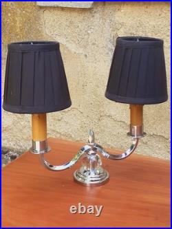 Lampe Art Déco 1930 Dlg De Jacques Adnet