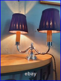 Lampe Art Déco 1930 Dlg De Jacques Adnet