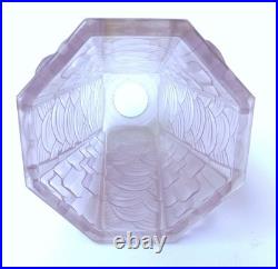 Lampe Art Déco André Neut & Charles Schneider en fer forgé et verre