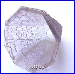 Lampe Art Déco André Neut & Charles Schneider en fer forgé et verre