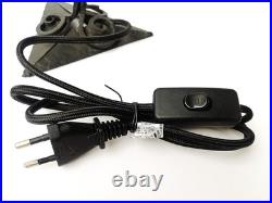 Lampe Art Déco André Neut & Charles Schneider en fer forgé et verre