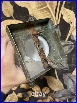 Lampe Art Deco Design Moderniste Vintage Lustre Applique Verre