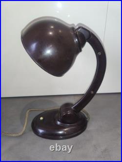 Lampe Art Déco En Bakélite Bauhaus