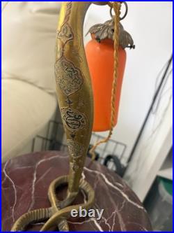 Lampe Art Déco. Muller Freres