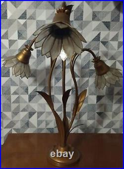 Lampe Art Deco Nacre fleur de Lotus