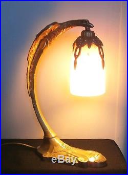 Lampe Art Deco Signé C. Ranc