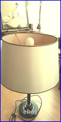 Lampe Art Deco Sur Pied -douille Tripode + 1 Ampoule Led Fil & Prise Impec