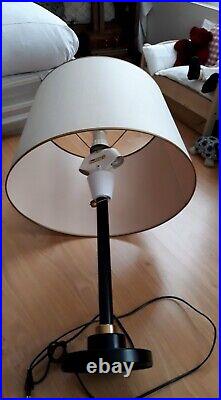 Lampe Art Deco Sur Pied -douille Tripode + 1 Ampoule Led Fil & Prise Impec