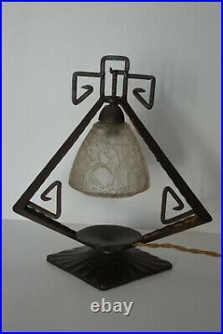 Lampe Art Deco de Marcel Vasseur 1925
