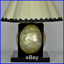 Lampe Art Déco perle nacrée, 1930