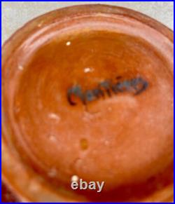 Lampe Art Nouveau Art Deco signée Montieres